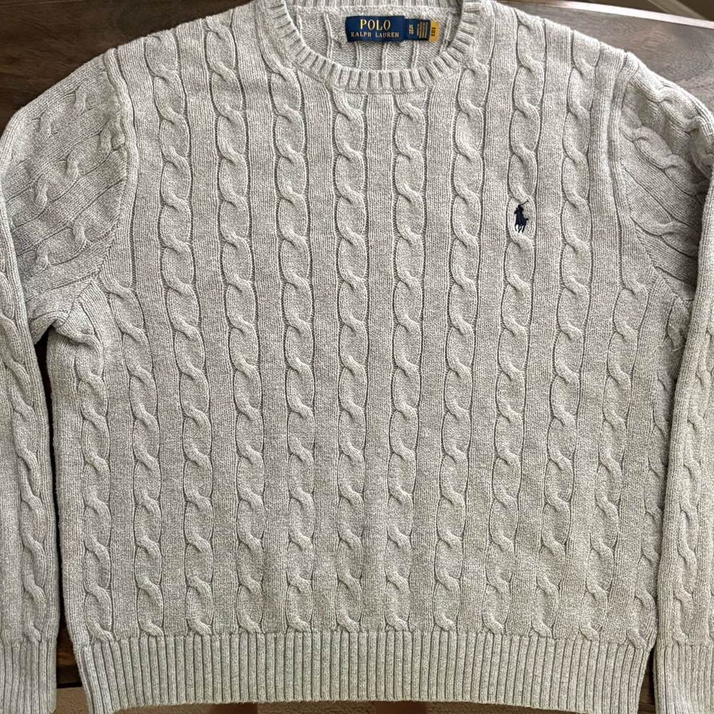 Polo Ralph Lauren Cable Knit Cotton Sweater